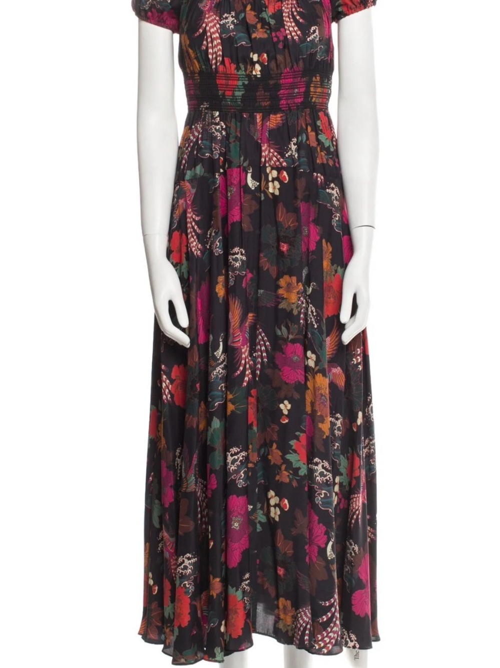 La Ligne Floral Maxi Dress Size XS